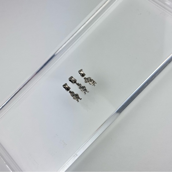 Vintage Signed RL Italy 925 Silver Child Boy Girl Charms - Picture 5 of 12